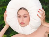 Gigi’s latest look at Le Chouchou Fall 2023 campaign for Jacquemus (Image via Instagram/@jacquemus)